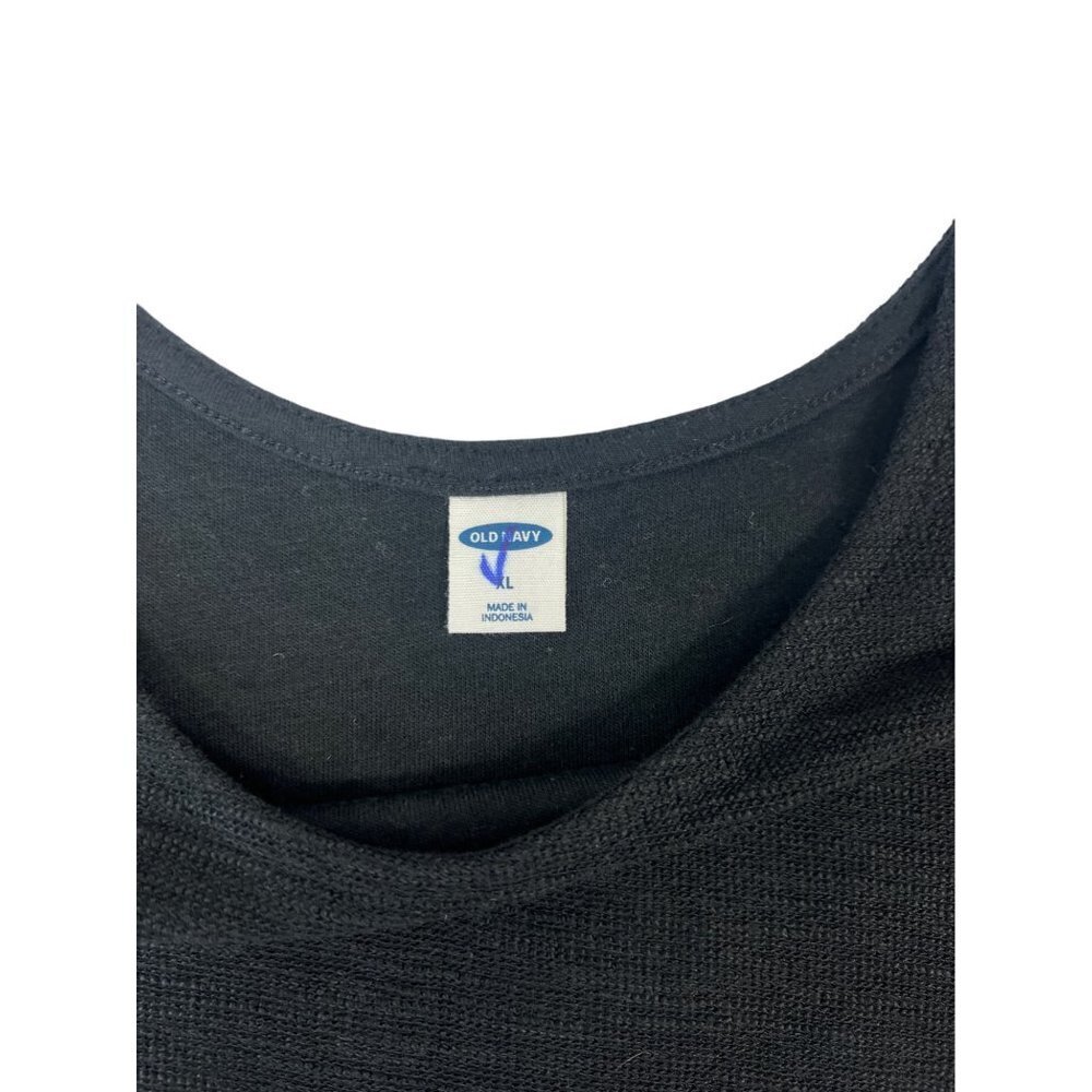 Old Navy Women's Short Black Top - Picture 3 of 5